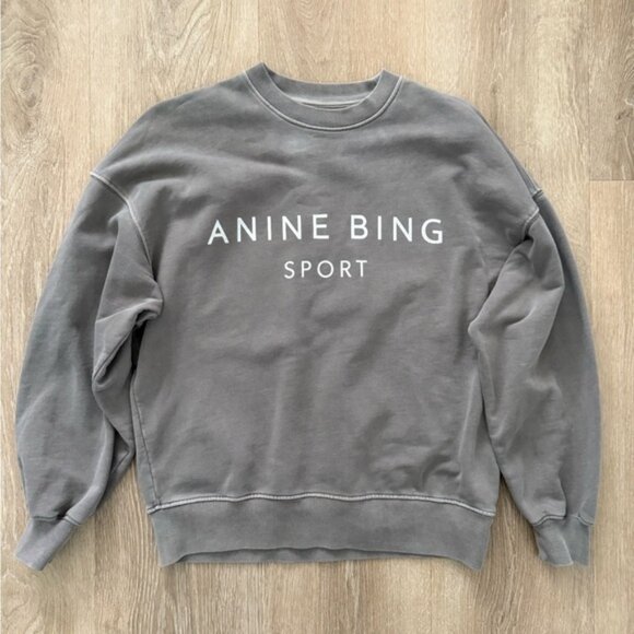 Anine Bing Tops - Anine Bing Sport Evan Sweatshirt Medium Excellent Condition Worn Twice